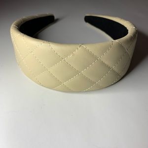 Cream Headband